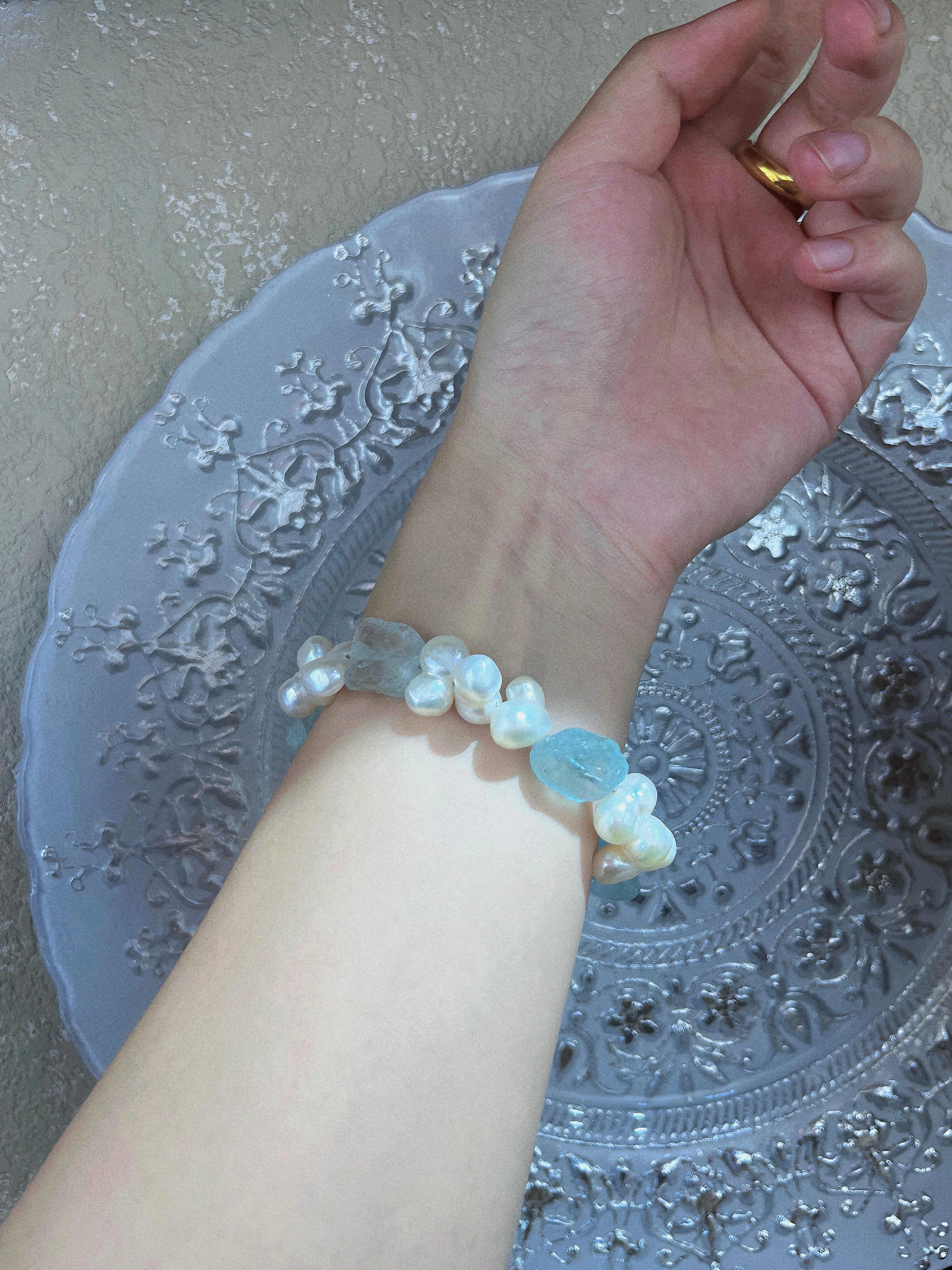 Ocean Pearl Bracelet