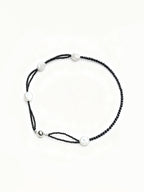 Blue agate Pearl Necklace