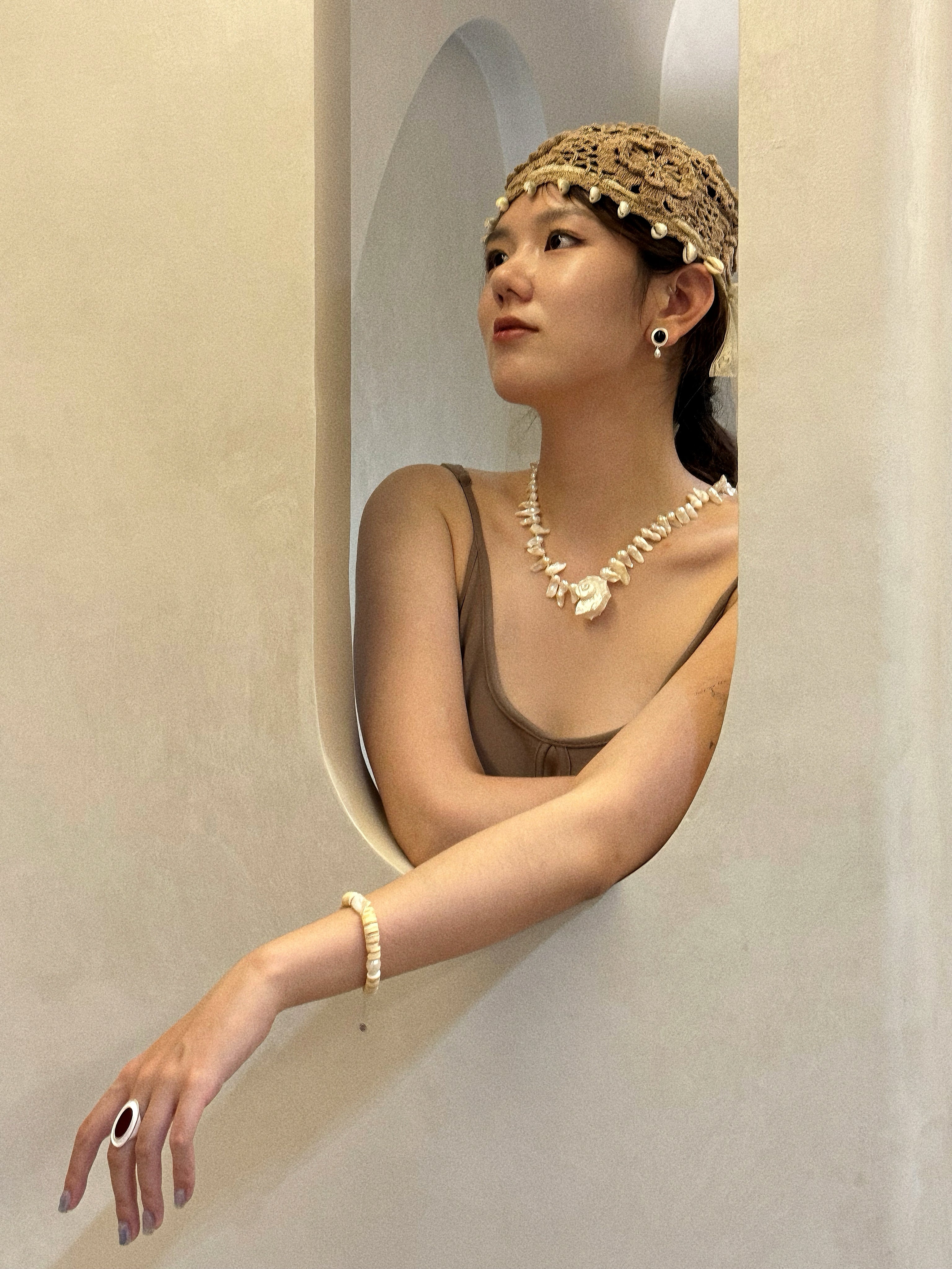 Conch Baroque Necklace