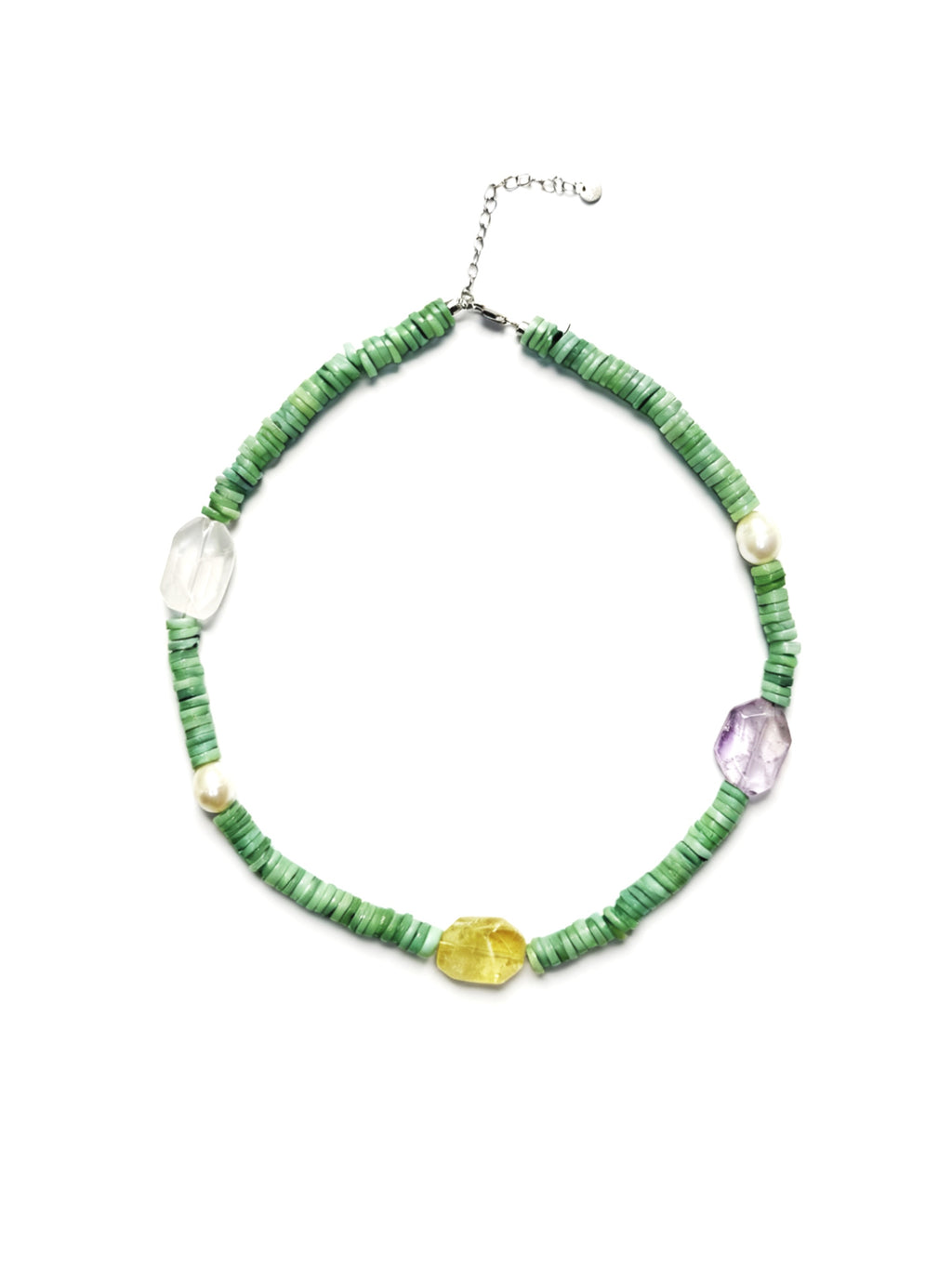 Green Shell Necklace (one-off)