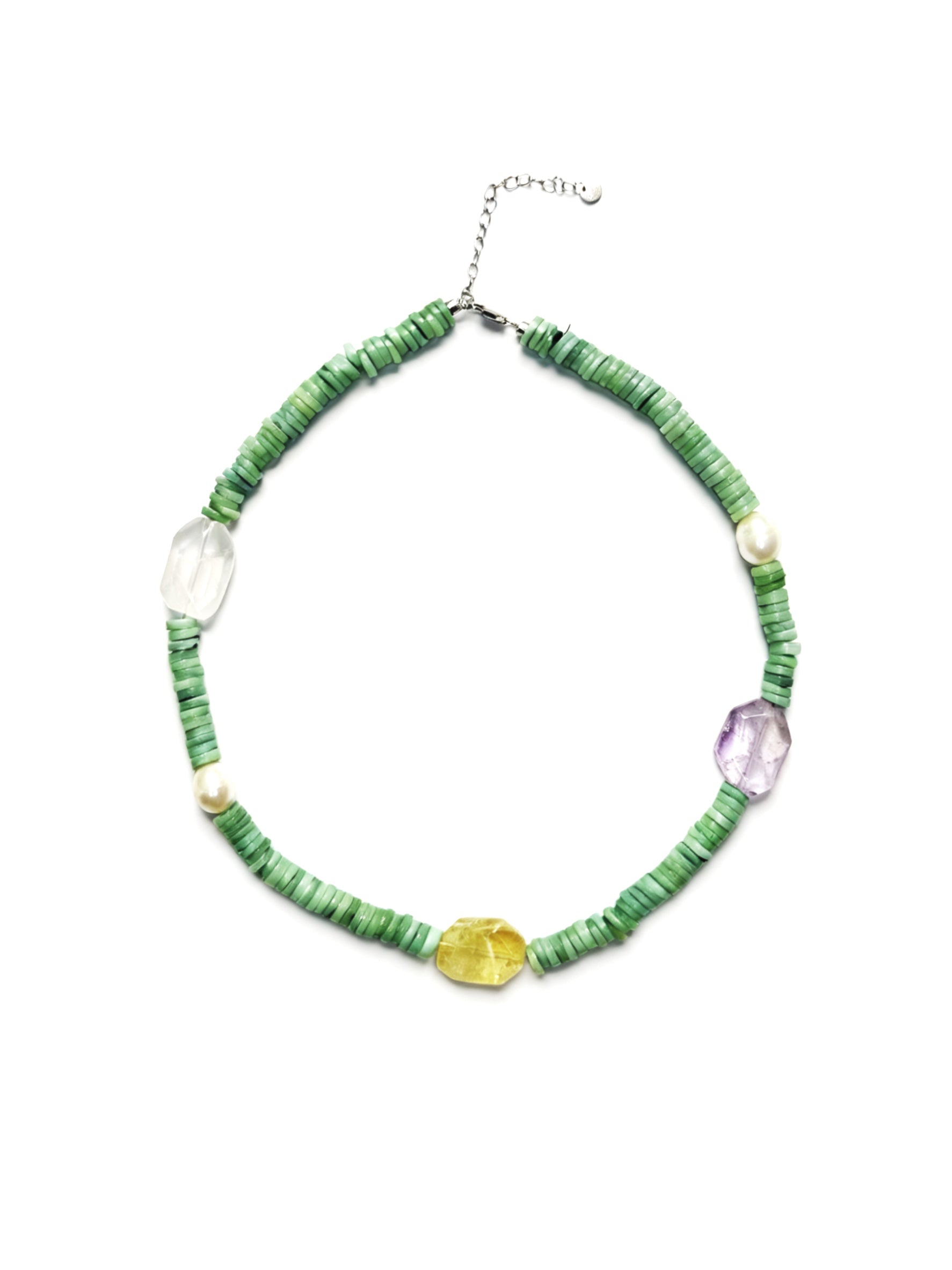 Green Shell Necklace (one-off)