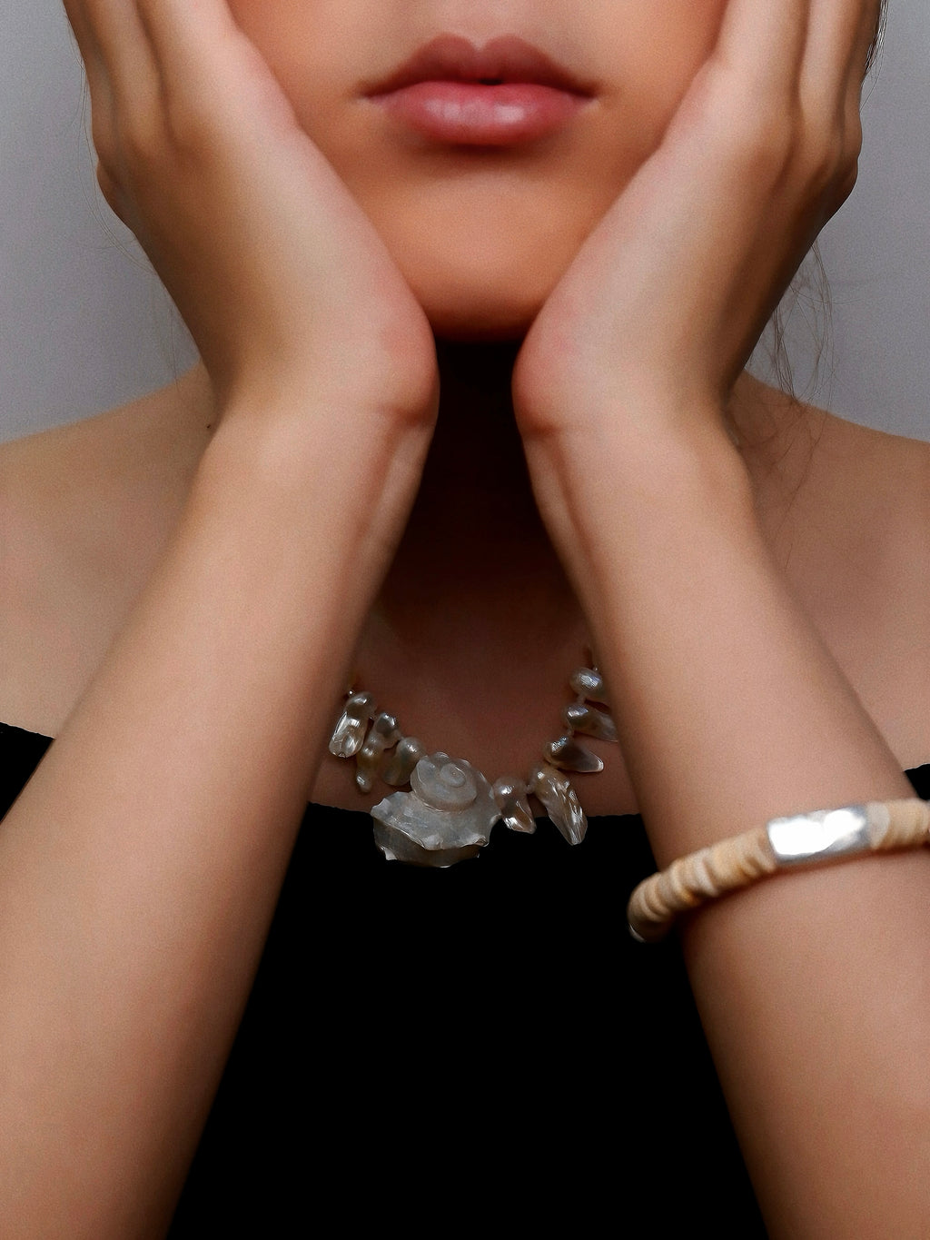 Yellow Shell Bracelet