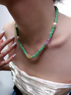 Green Shell Necklace (one-off)