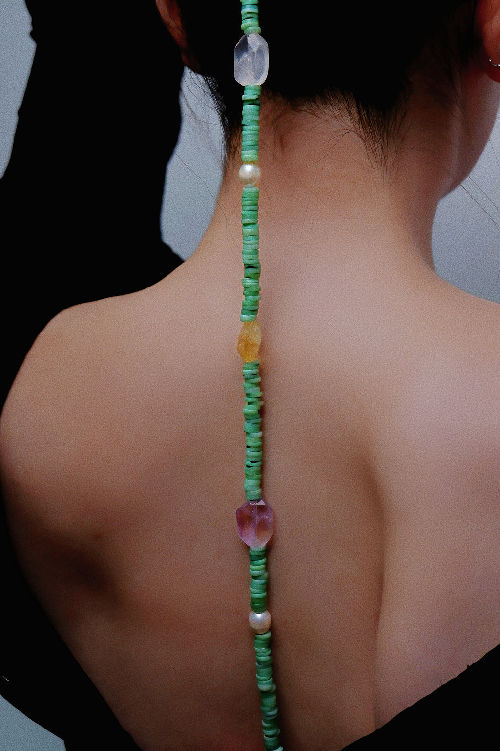 Green Shell Necklace (one-off)