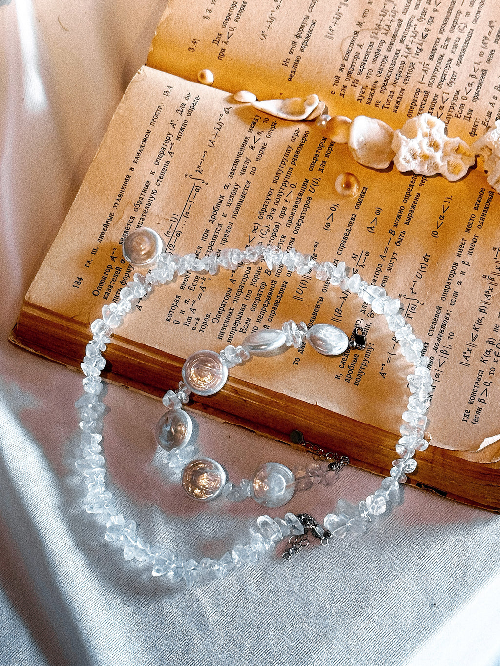 crystal baroque necklace