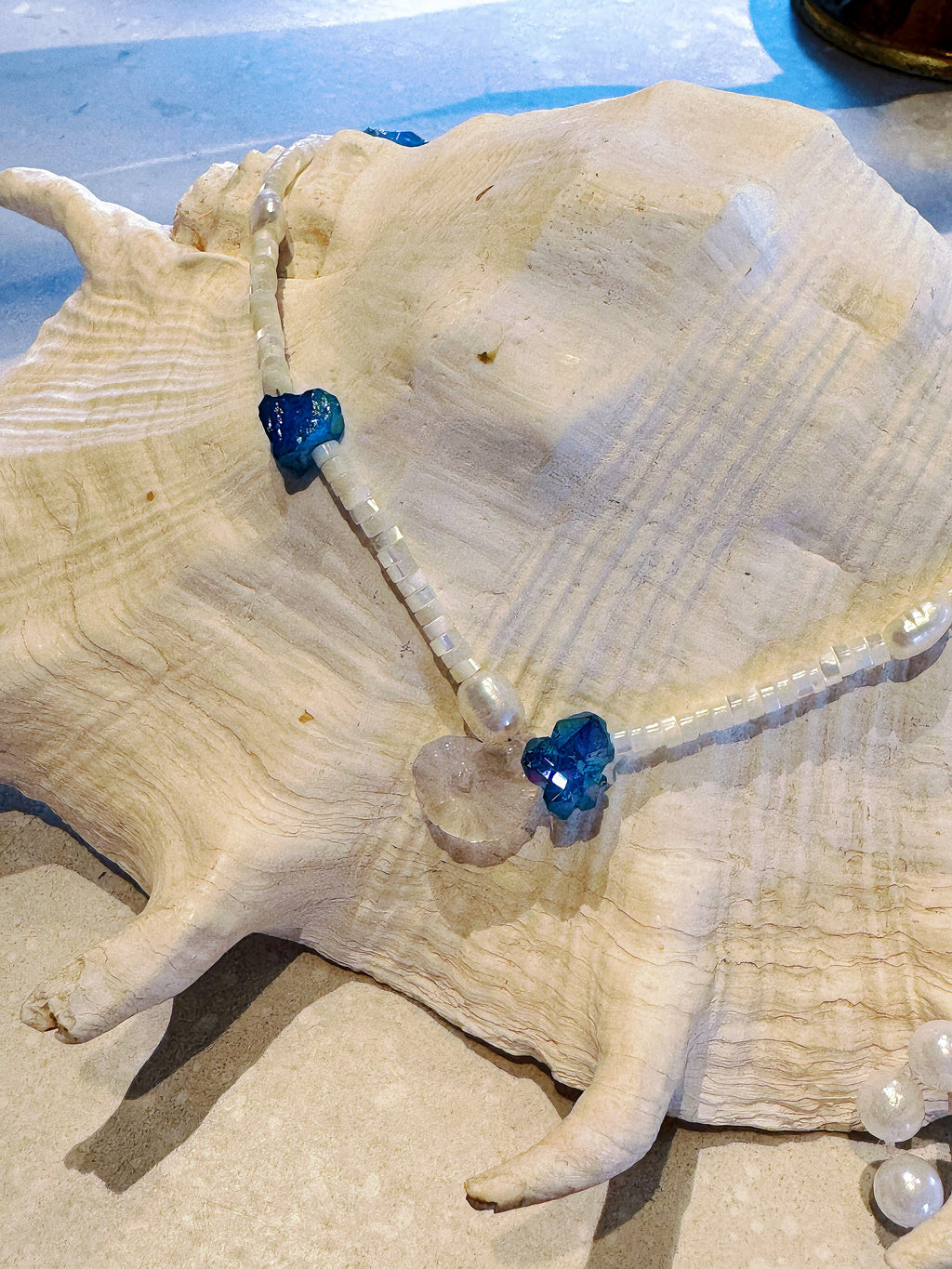 Crystal Shell Necklace