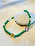 Green Shell Necklace (one-off)
