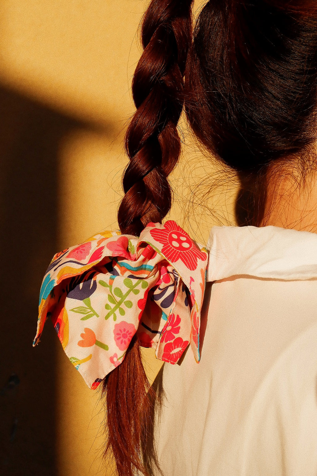 Colorful Graffiti Scrunchie