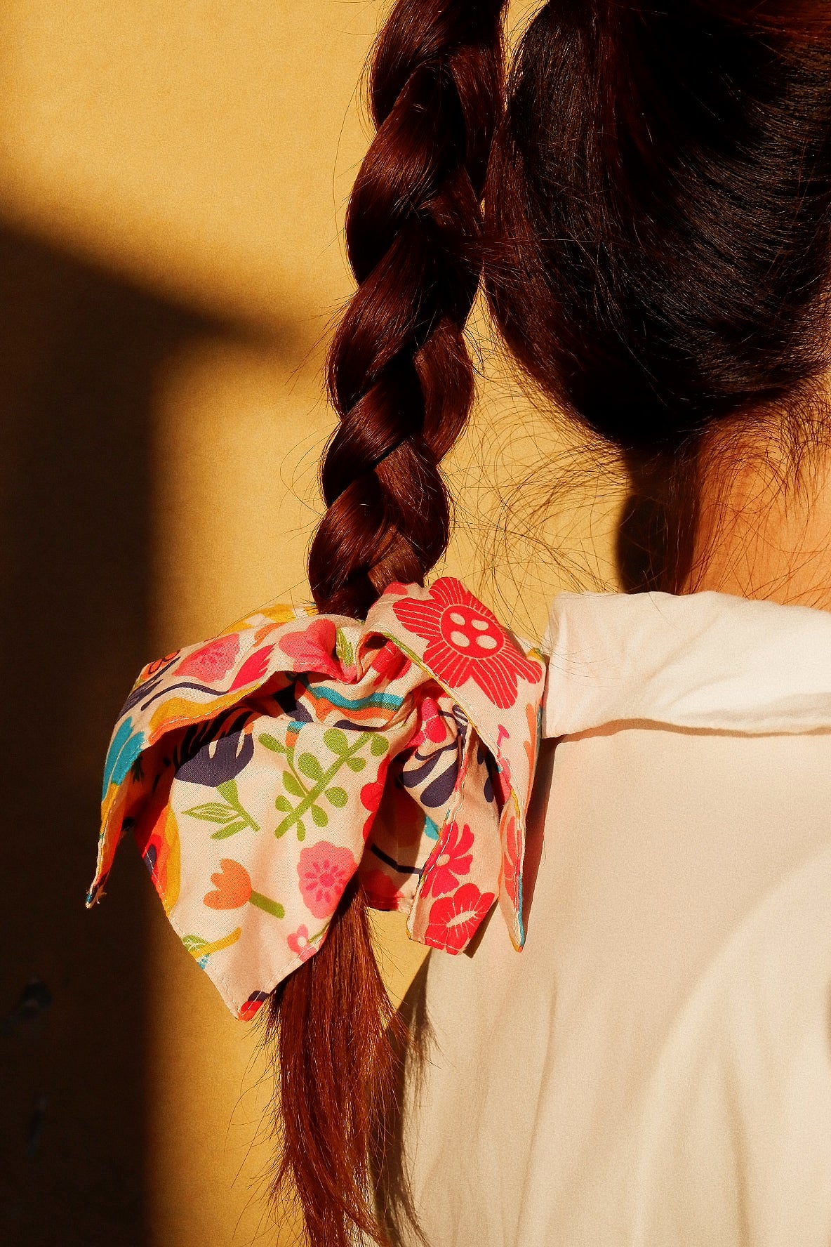 Colorful Graffiti Scrunchie