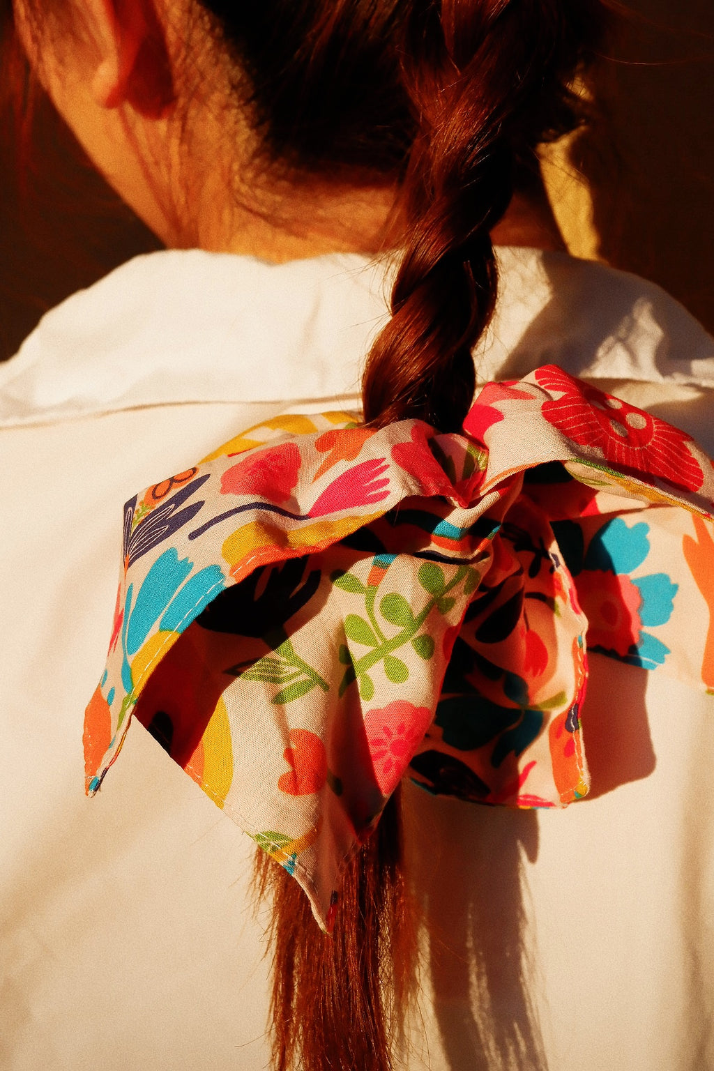 Colorful Graffiti Scrunchie