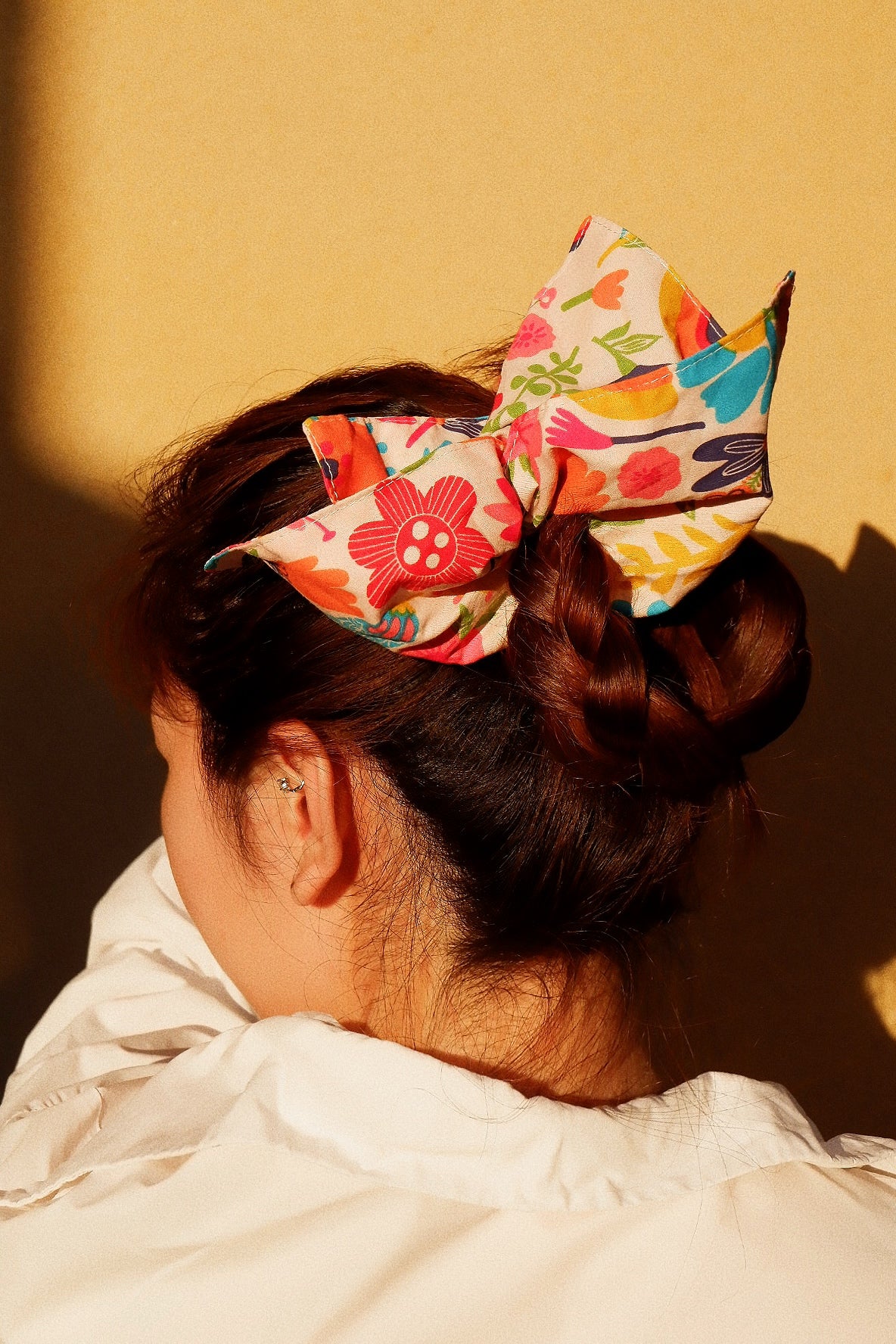 Colorful Graffiti Scrunchie