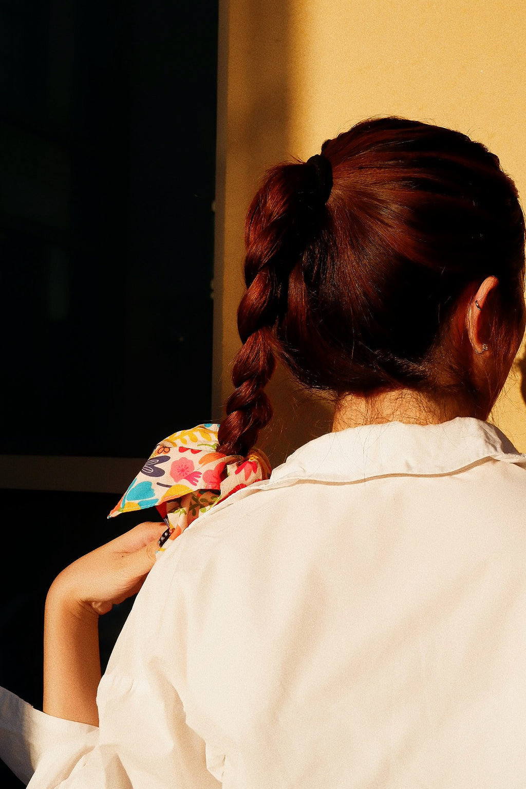 Colorful Graffiti Scrunchie