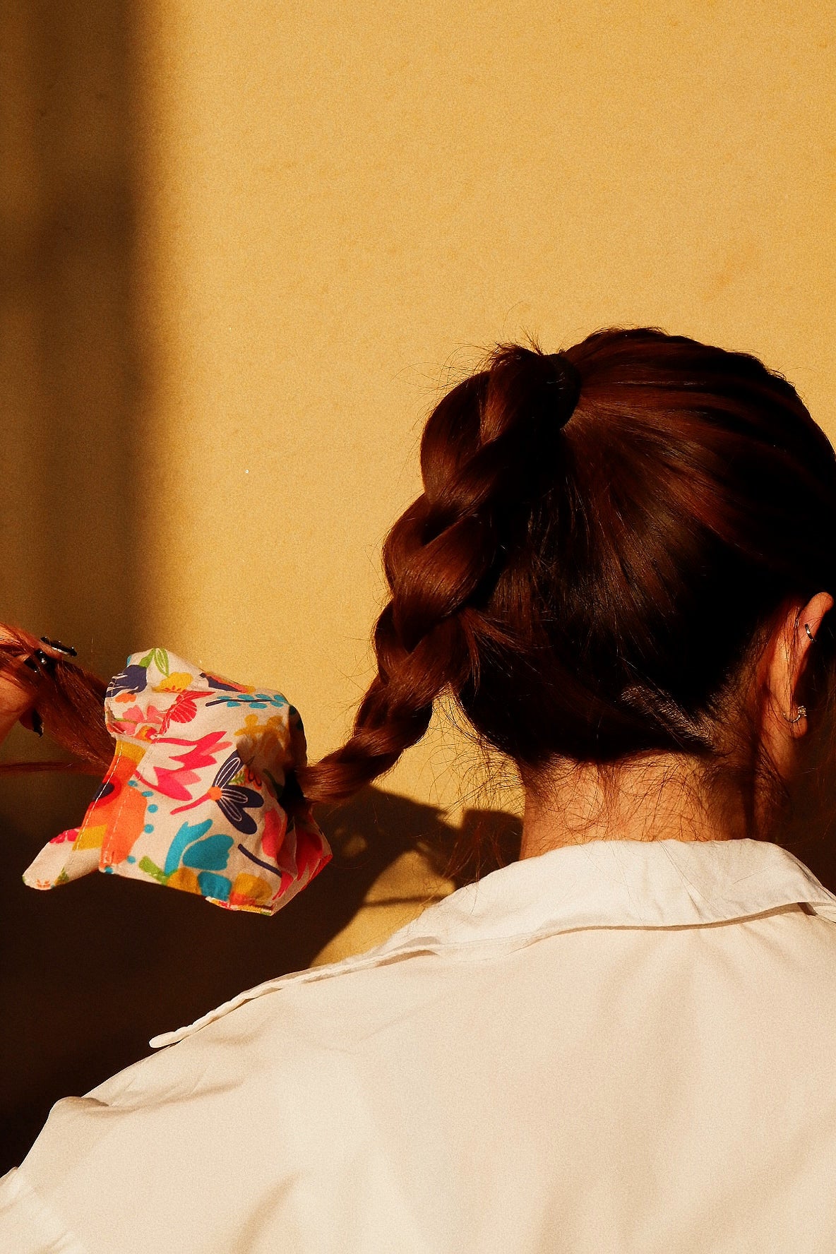 Colorful Graffiti Scrunchie