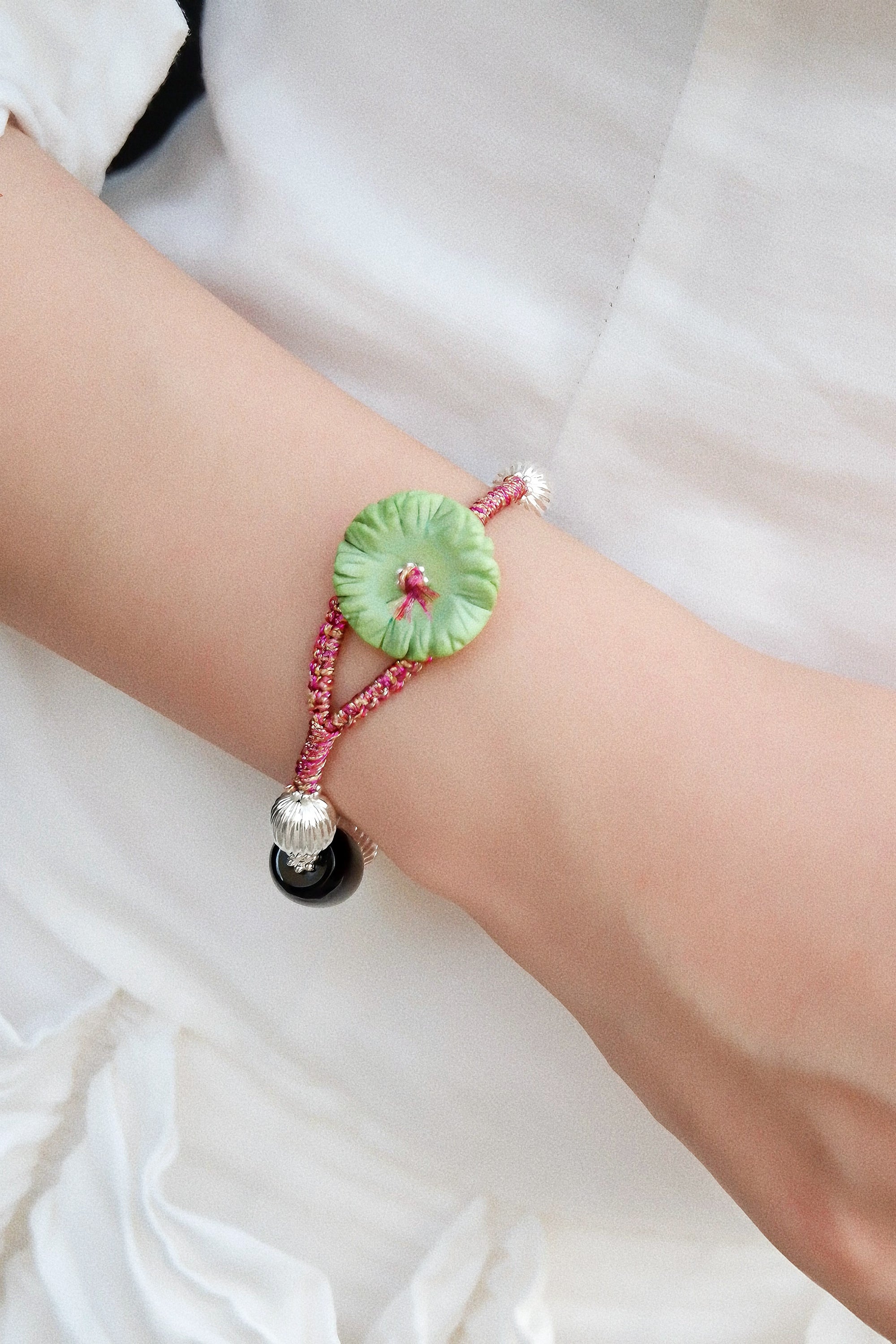 lotus leaf bracelet